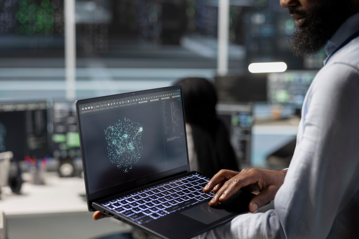 AI Data Protection framework illustrating encryption, data masking, monitoring, and secure AI data management.