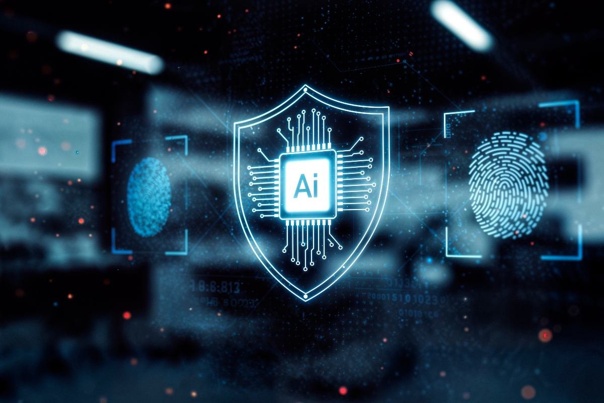 AI Data Protection concept showing privacy-focused controls for securing information processed by AI models.