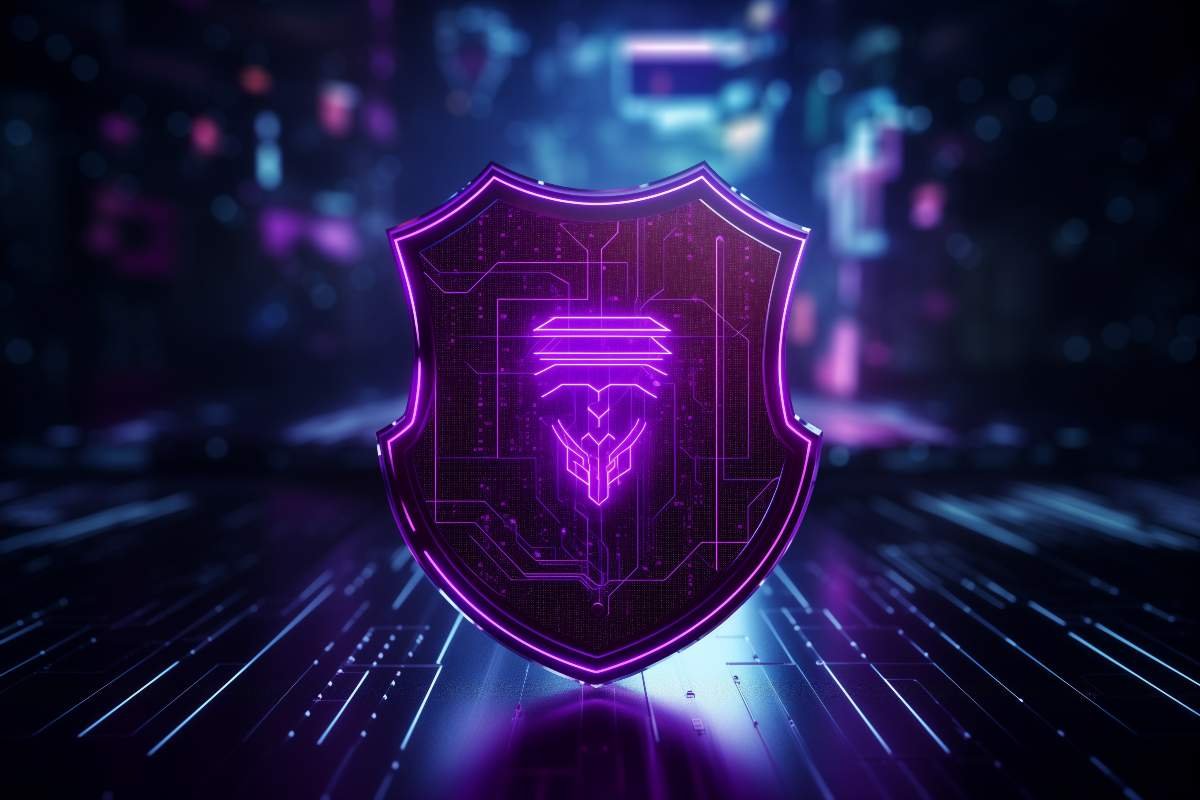 AI Security architecture showing protection for AI models, APIs, data, and applications.