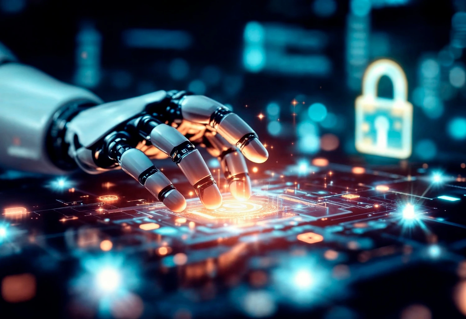 AI vs Traditional Cybersecurity comparison showing modern AI threat detection and traditional security methods.