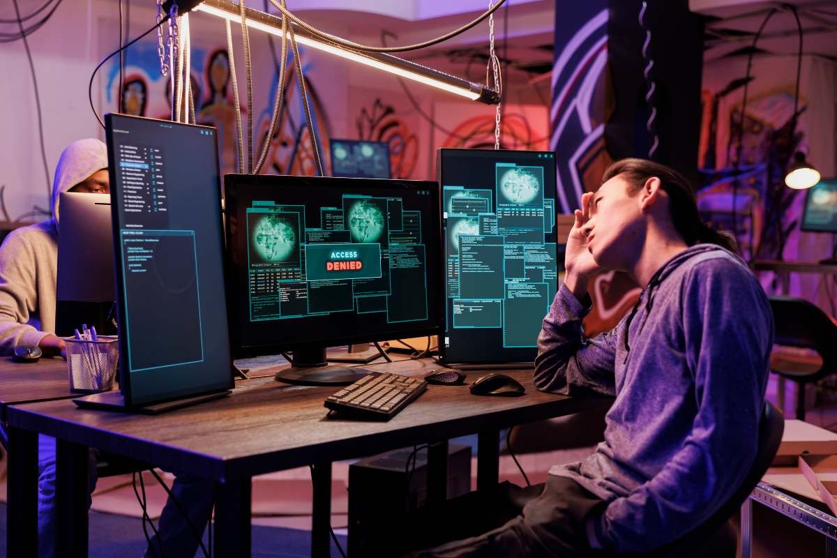 Modern Cybersecurity solutions using AI-driven threat detection to protect digital systems and sensitive data.