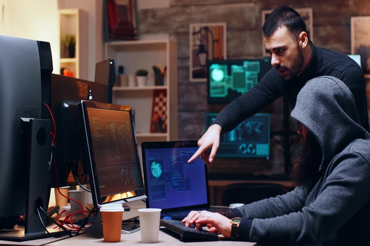 Modern Cybersecurity framework showing advanced protection against cyber threats, data breaches, and digital attacks.