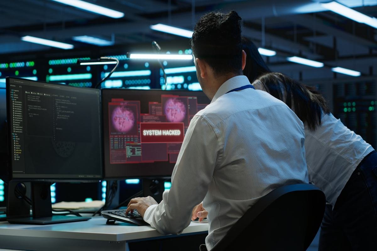 Firewall Configuration protecting a network from threats.