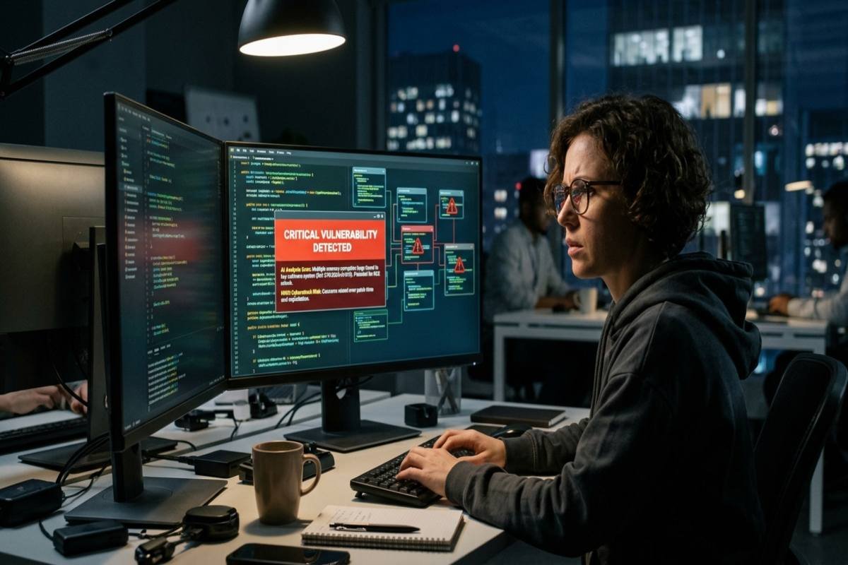 AI-discovered software bugs raise cyberattack concerns and expose security vulnerabilities.