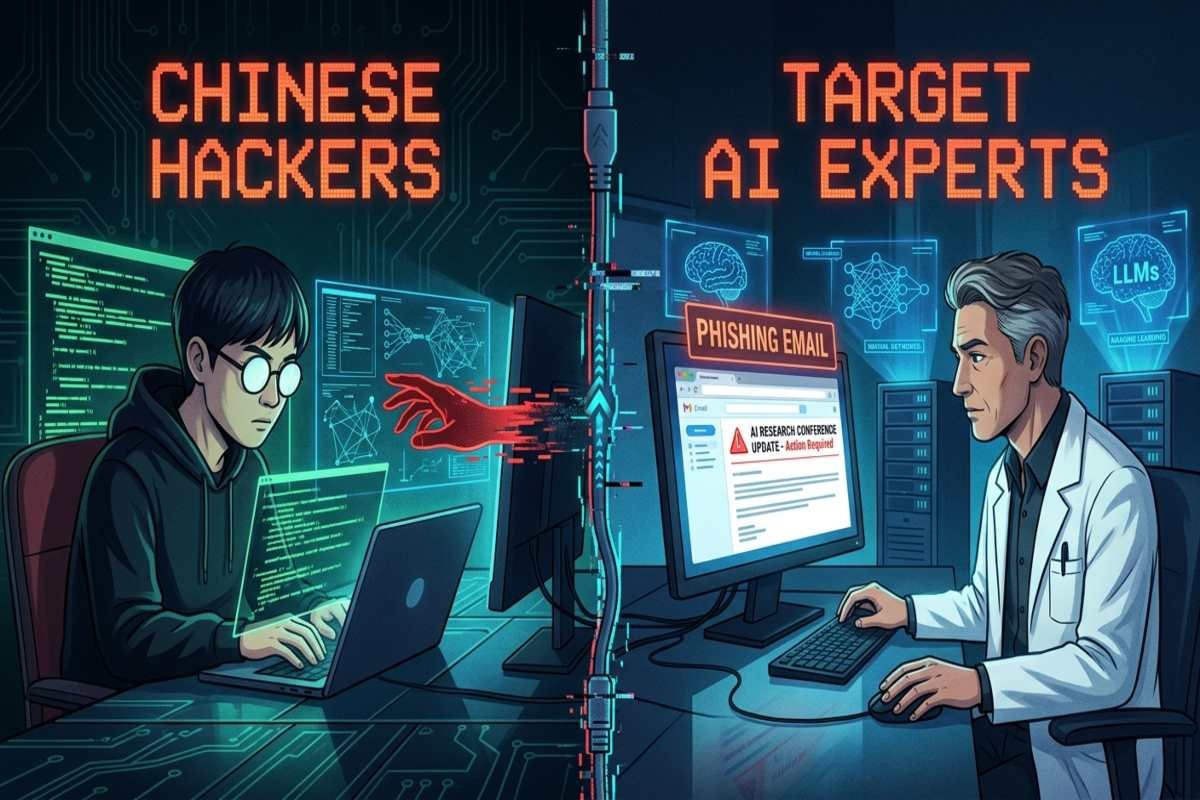 Chinese hackers target AI experts with phishing campaign.