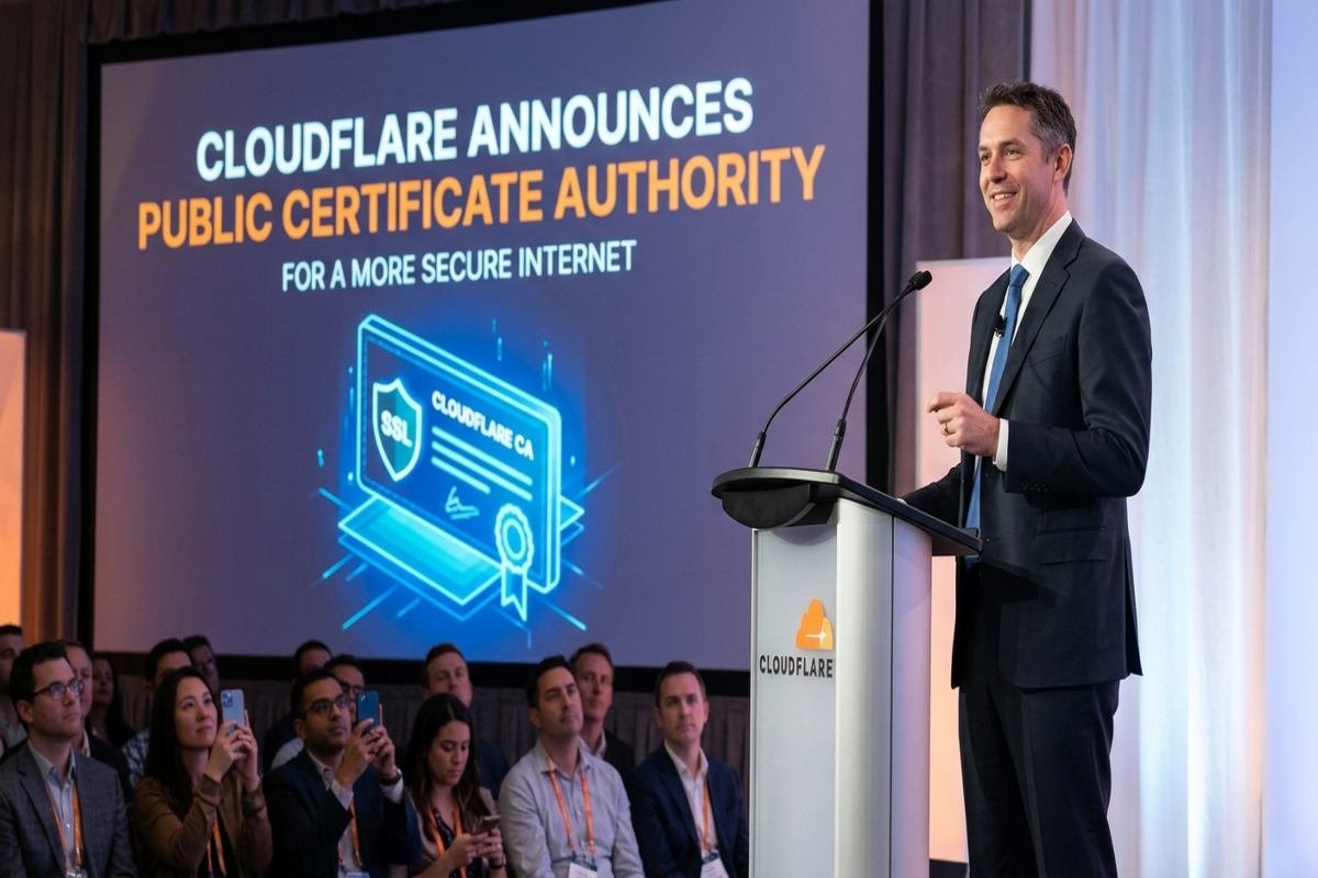 Cloudflare announces public certificate authority for a more secure internet.