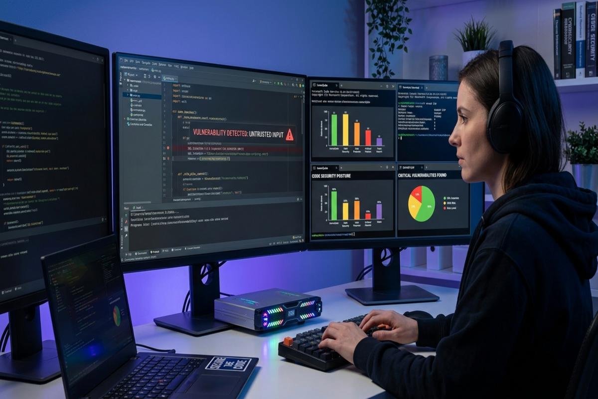 Code Security practices for safer software development.