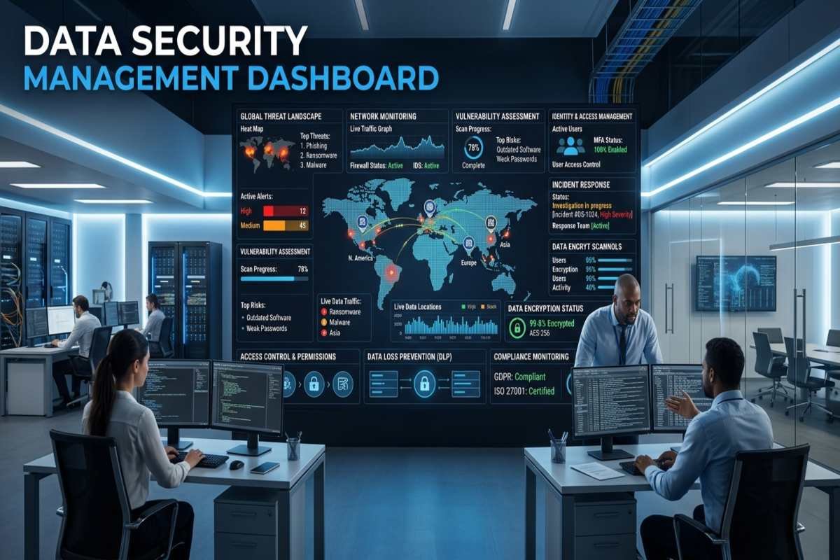 Data Security Management best practices for protecting sensitive information.