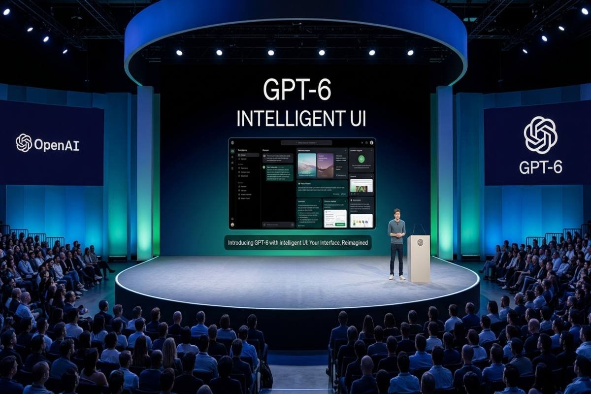OpenAI launches GPT-6 with new Intelligent UI and advanced AI features for users.