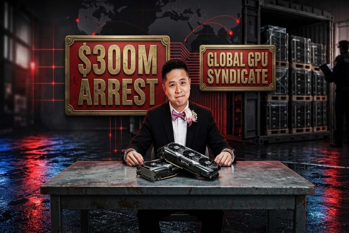 Tech owner arrested in U.S. over alleged $300M GPU smuggling to China.