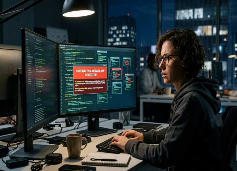 AI-discovered software bugs raise cyberattack concerns and expose security vulnerabilities.