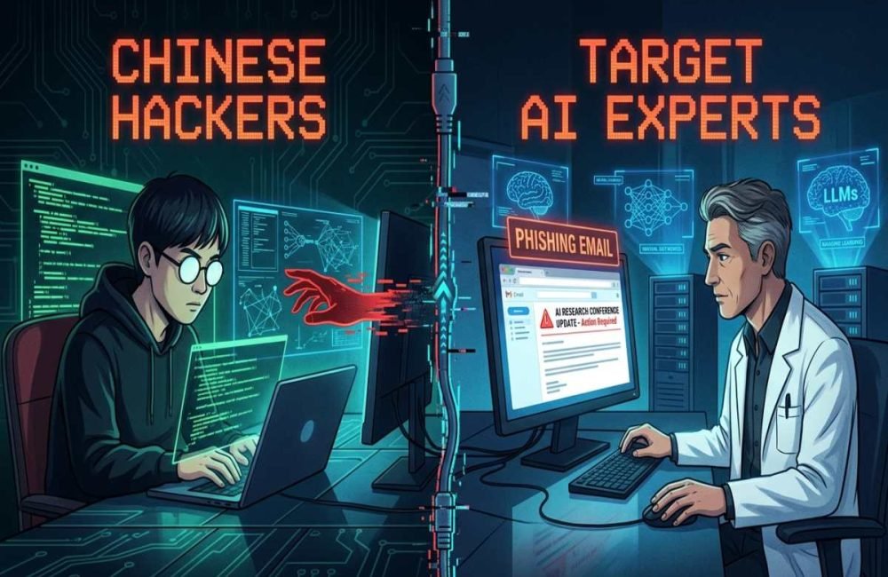 Chinese hackers target AI experts with phishing campaign.