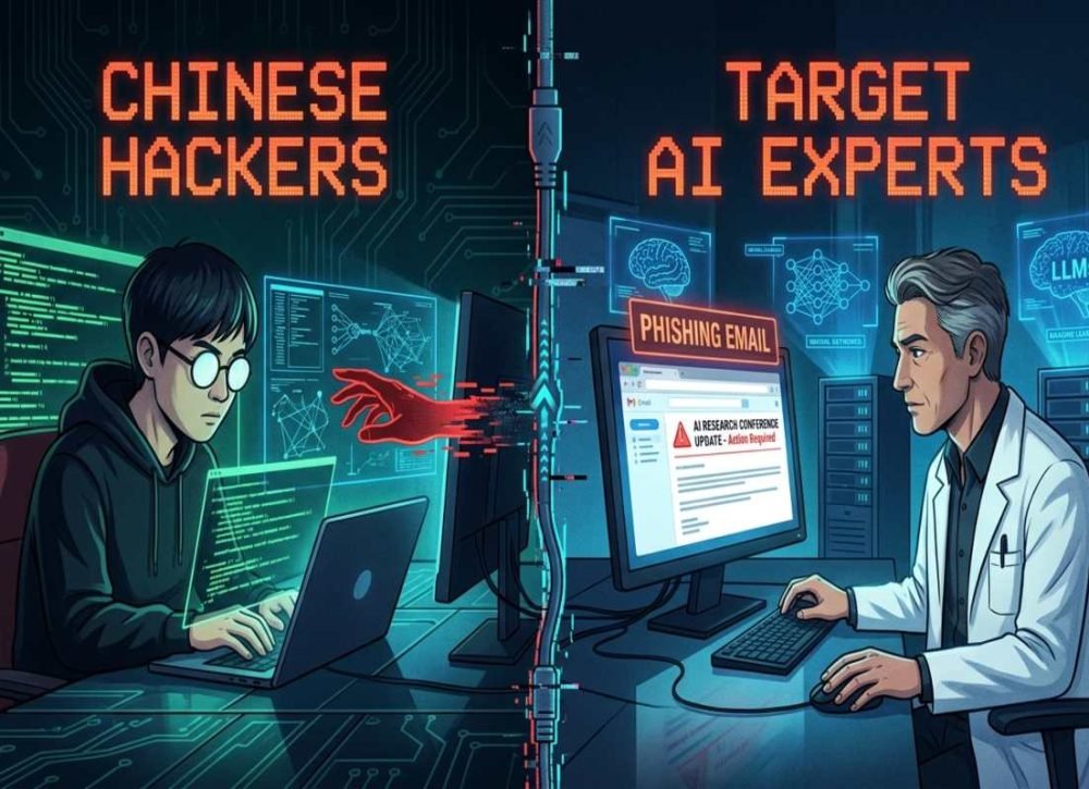 Chinese hackers target AI experts with phishing campaign.