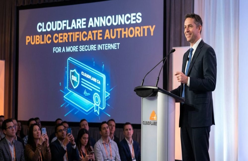 Cloudflare announces public certificate authority for a more secure internet.