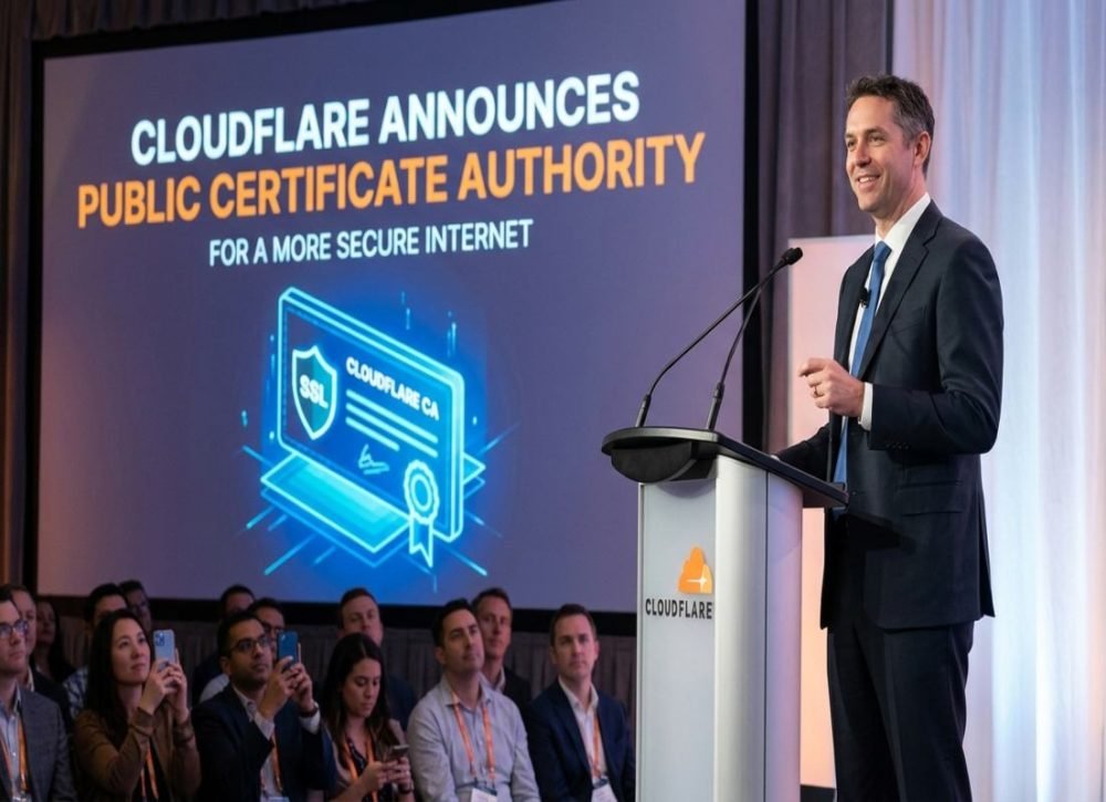 Cloudflare announces public certificate authority for a more secure internet.