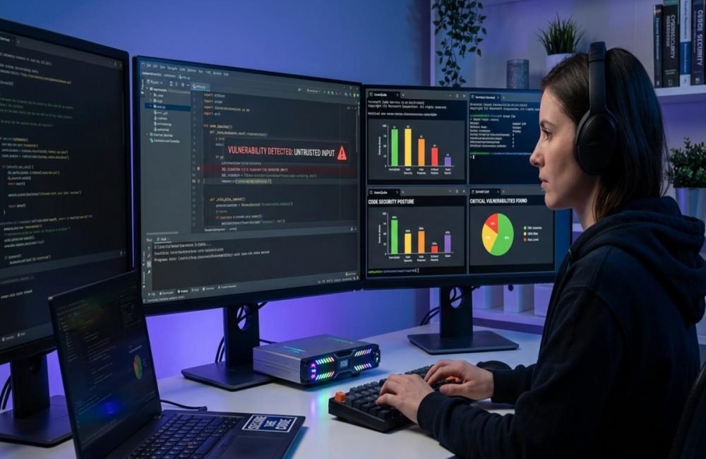 Code Security practices for safer software development.