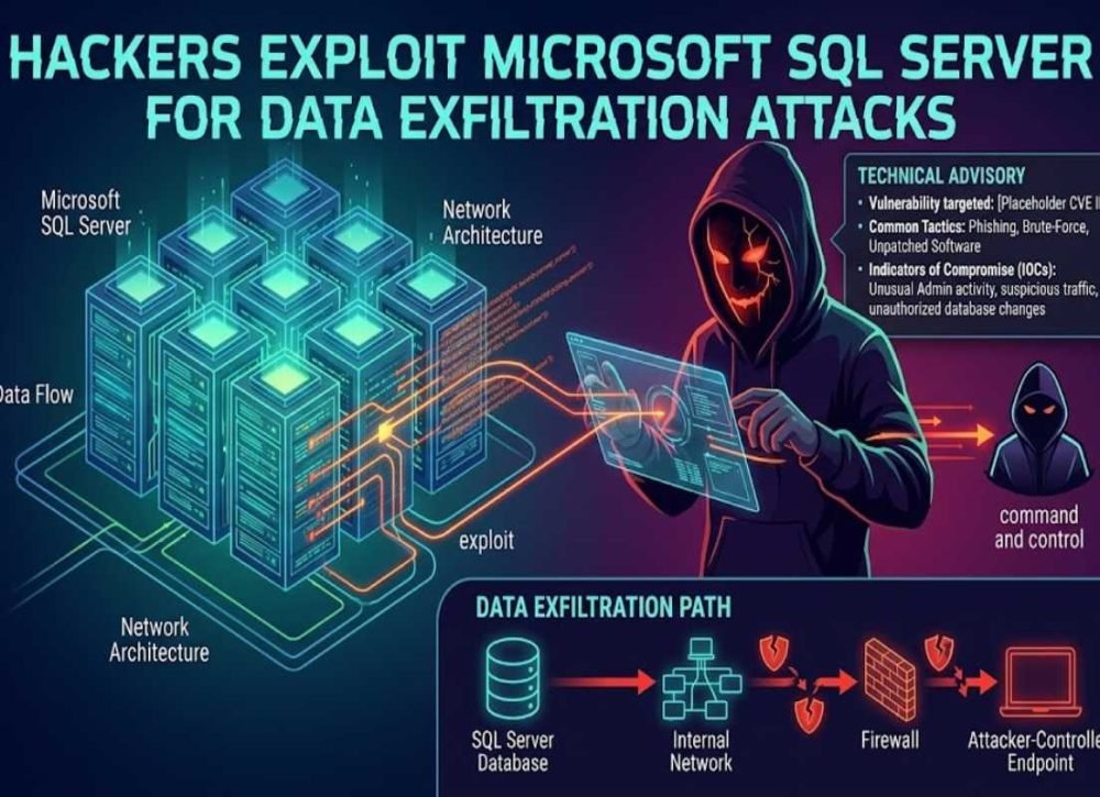 Hackers Exploit Microsoft SQL Server in Data Exfiltration Attack.