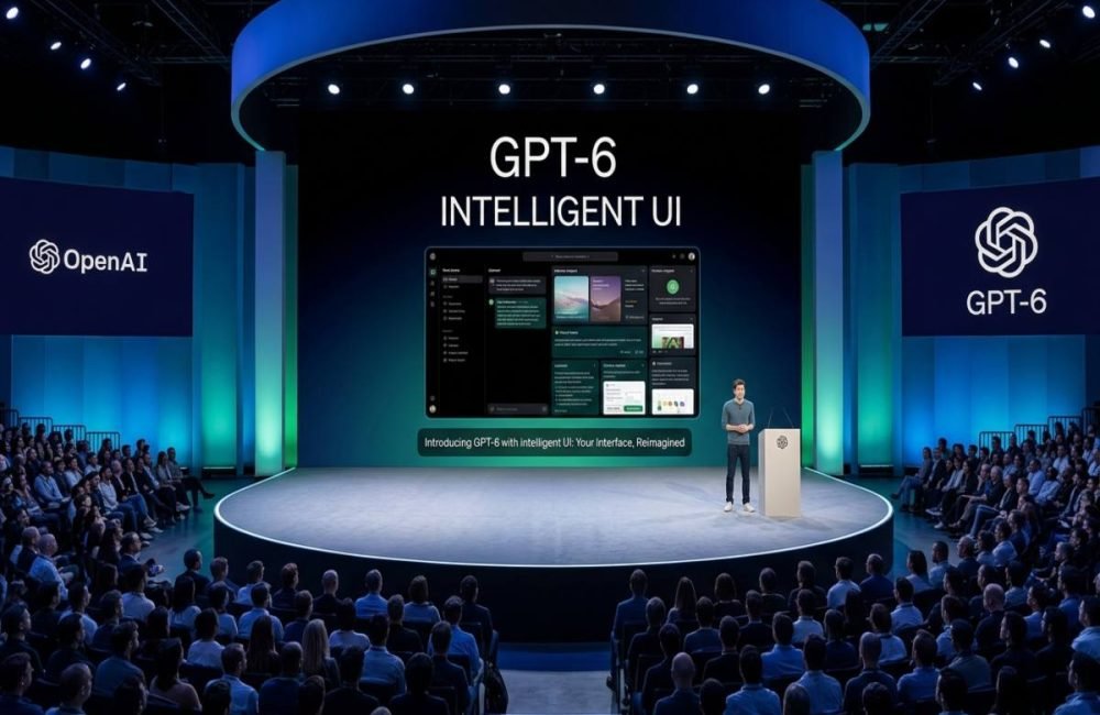 OpenAI launches GPT-6 with new Intelligent UI and advanced AI features for users.