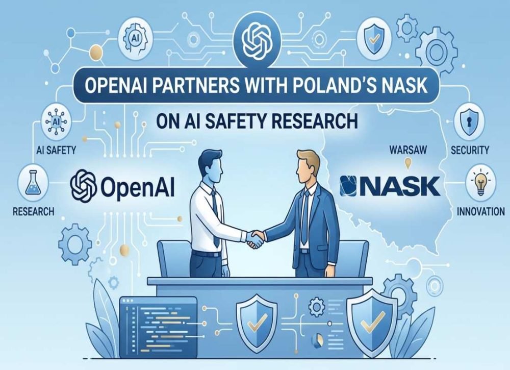 OpenAI partners with Poland’s NASK on AI safety research to improve AI security and identify emerging vulnerabilities.