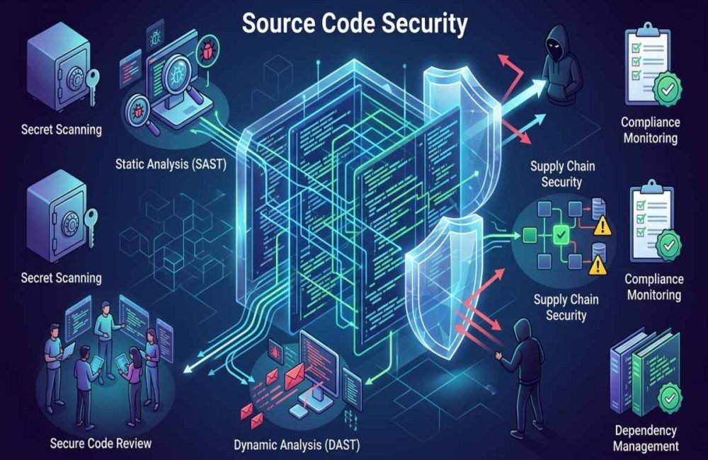 Source Code Security best practices for protecting code.