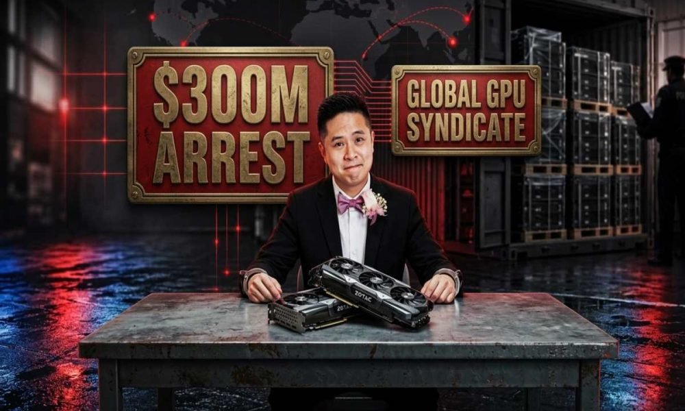 Tech owner arrested in U.S. over alleged $300M GPU smuggling to China.
