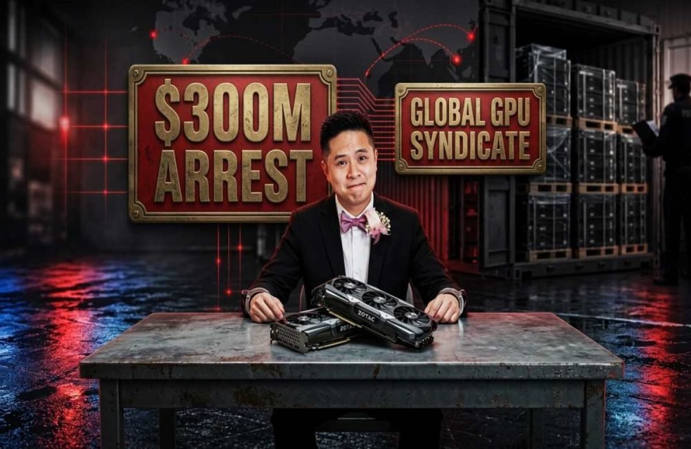 Tech owner arrested in U.S. over alleged $300M GPU smuggling to China.