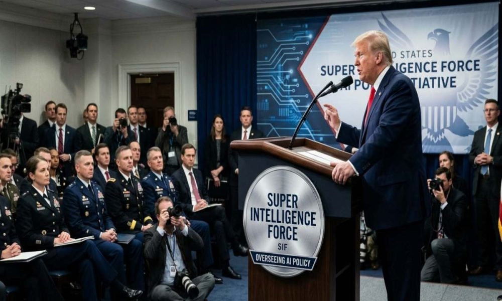 Trump launches Super Intelligence Force to oversee U.S. AI policy and address AI security risks.