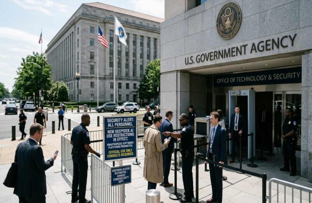 US agencies face new DeepSeek AI security restrictions over government data privacy and cybersecurity risks.