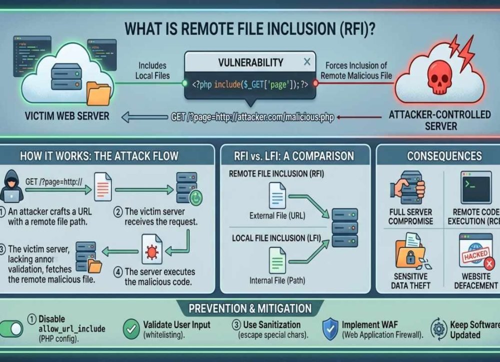 What Is Remote File Inclusion and How It Threatens Website Security.